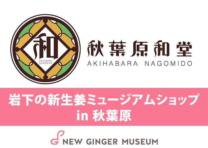 画像：岩下の新生姜ミュージアムショップin秋葉原［秋葉原和堂店内常設］
